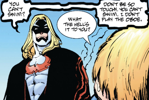 Comic book panel